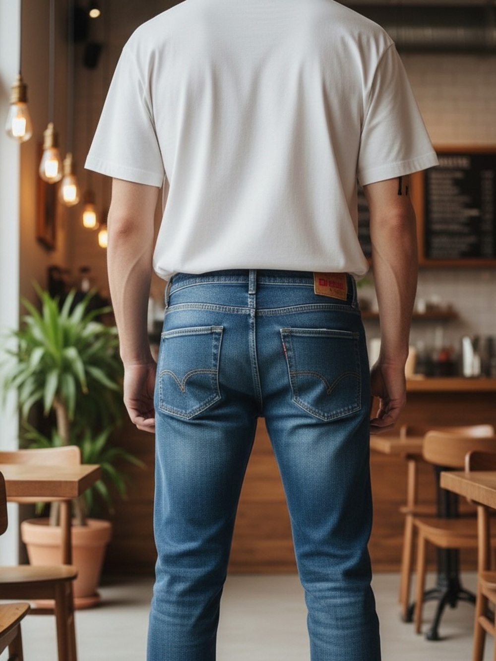 Diesel “Buster” Button-Up Denim Jeans